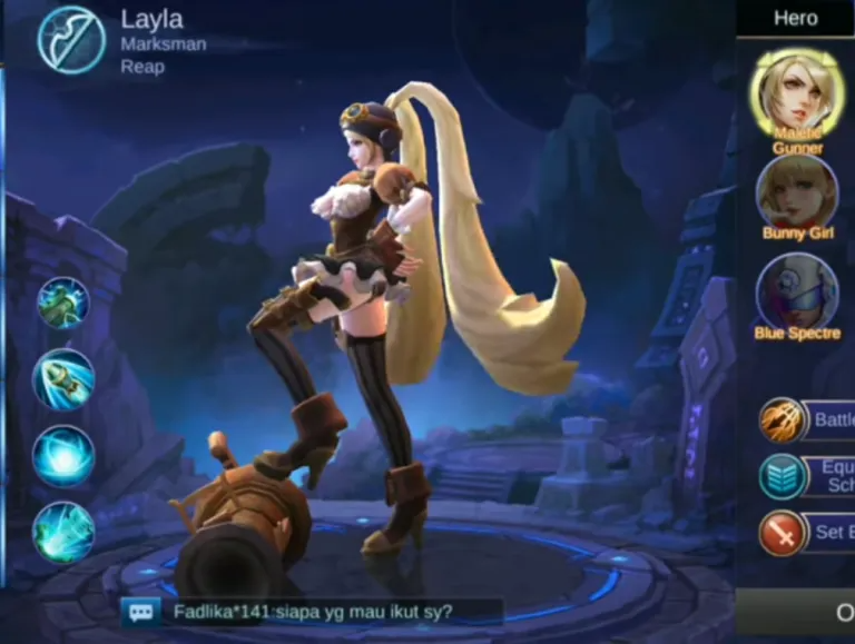 Layla v Mobile Legends